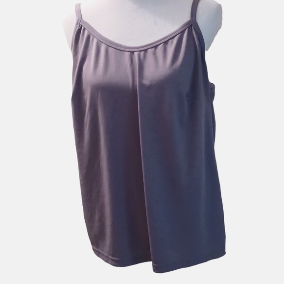 Grey Floral Tunic and Cami Set - Size 18 - Picture 5 of 6